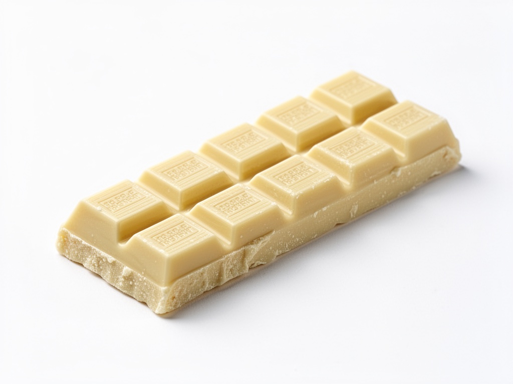 bande de chocolat blanc