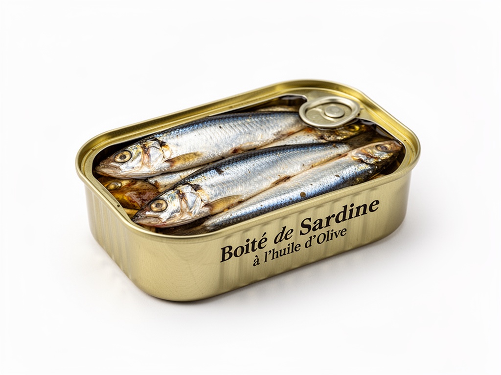 boîte de sardine à l'huile d'olive