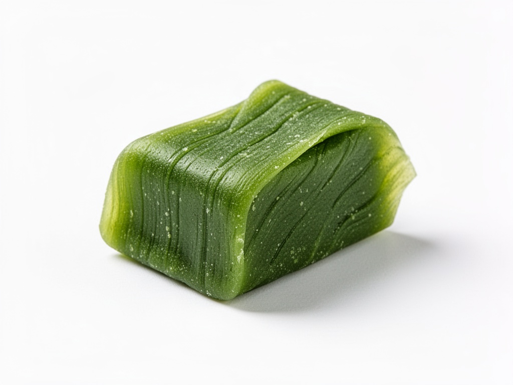bonbon feuille verte