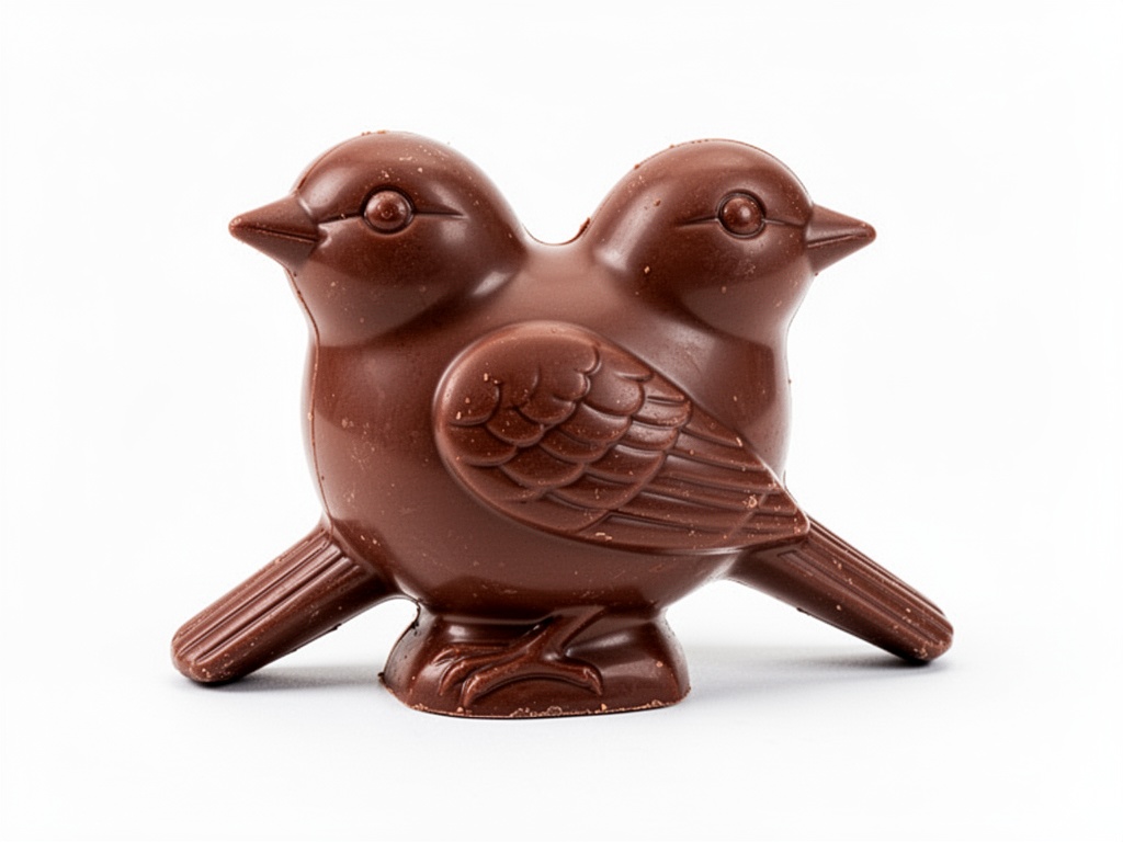 oiseau en chocolat