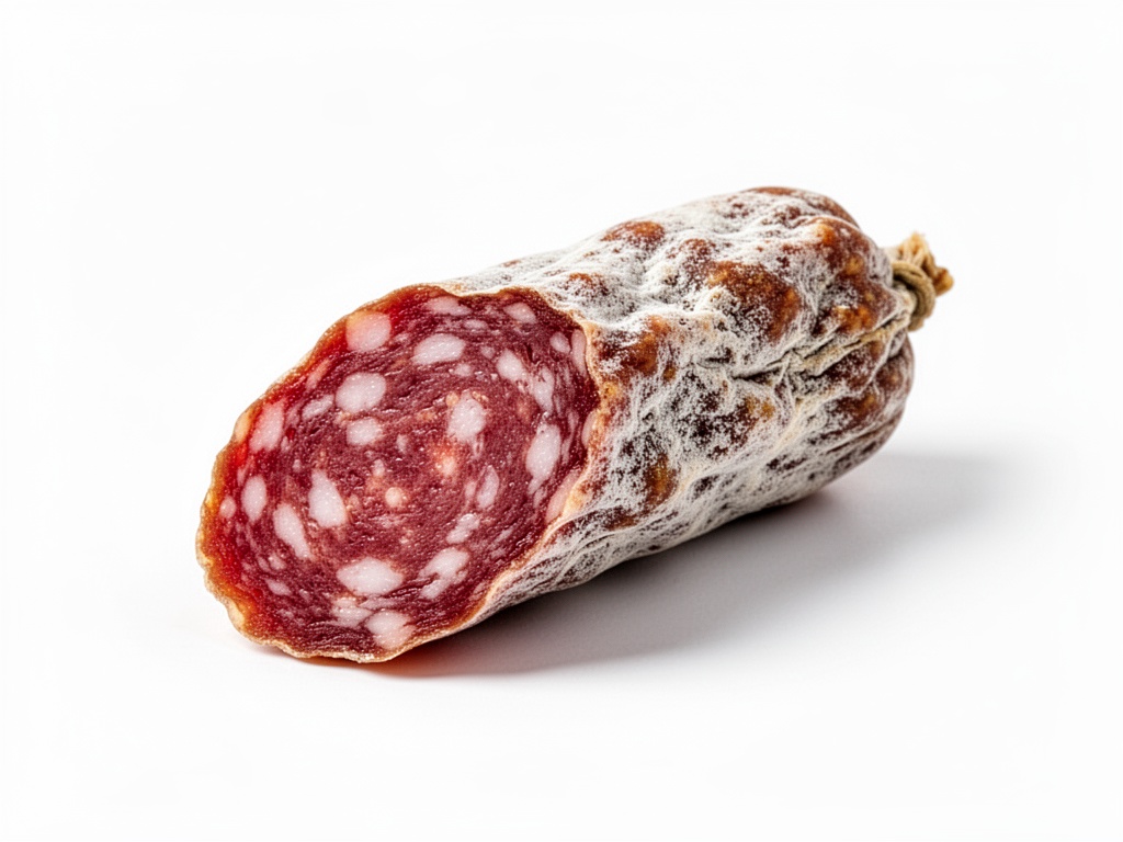 saucisson à l'ail fumé