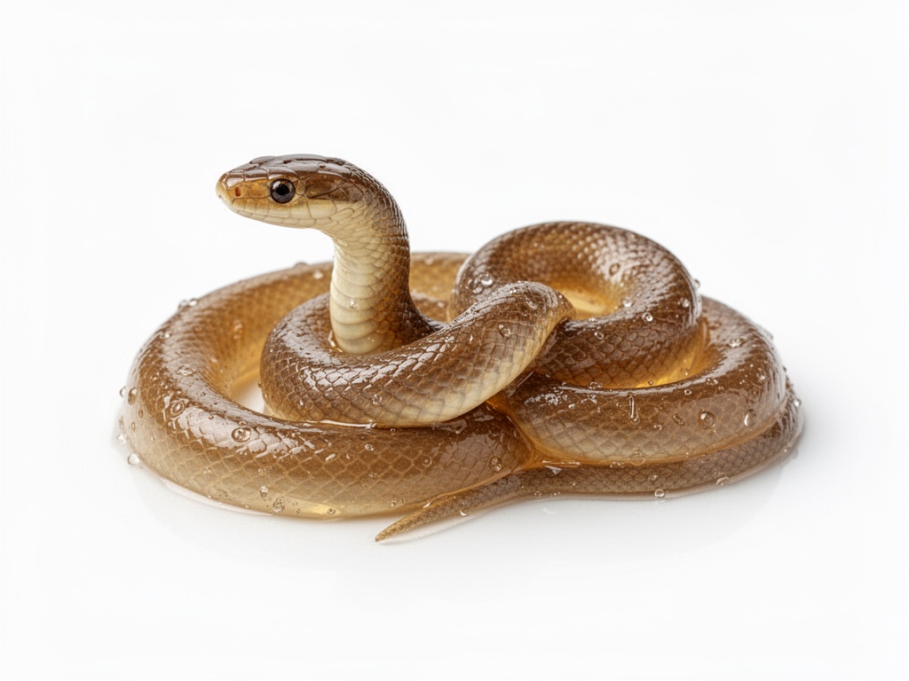 serpent en gelée