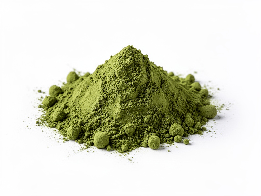thé matcha en poudre