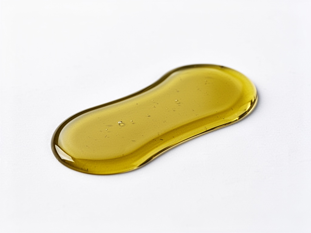 un filet d'huile d'olive