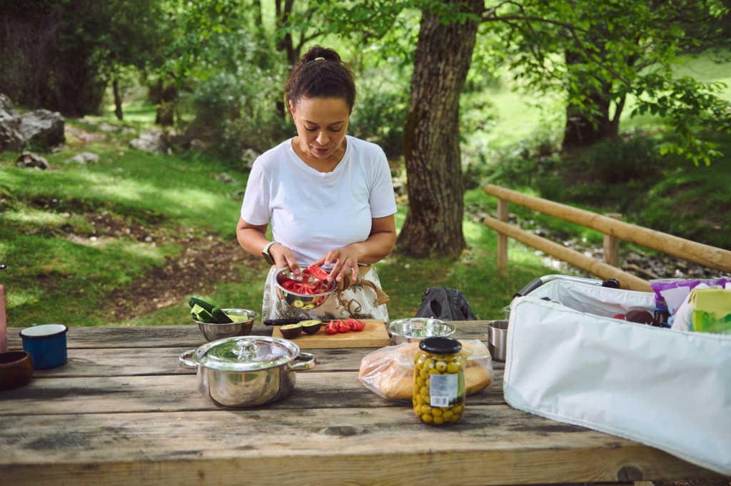 Cuisiner sans effort en extérieur