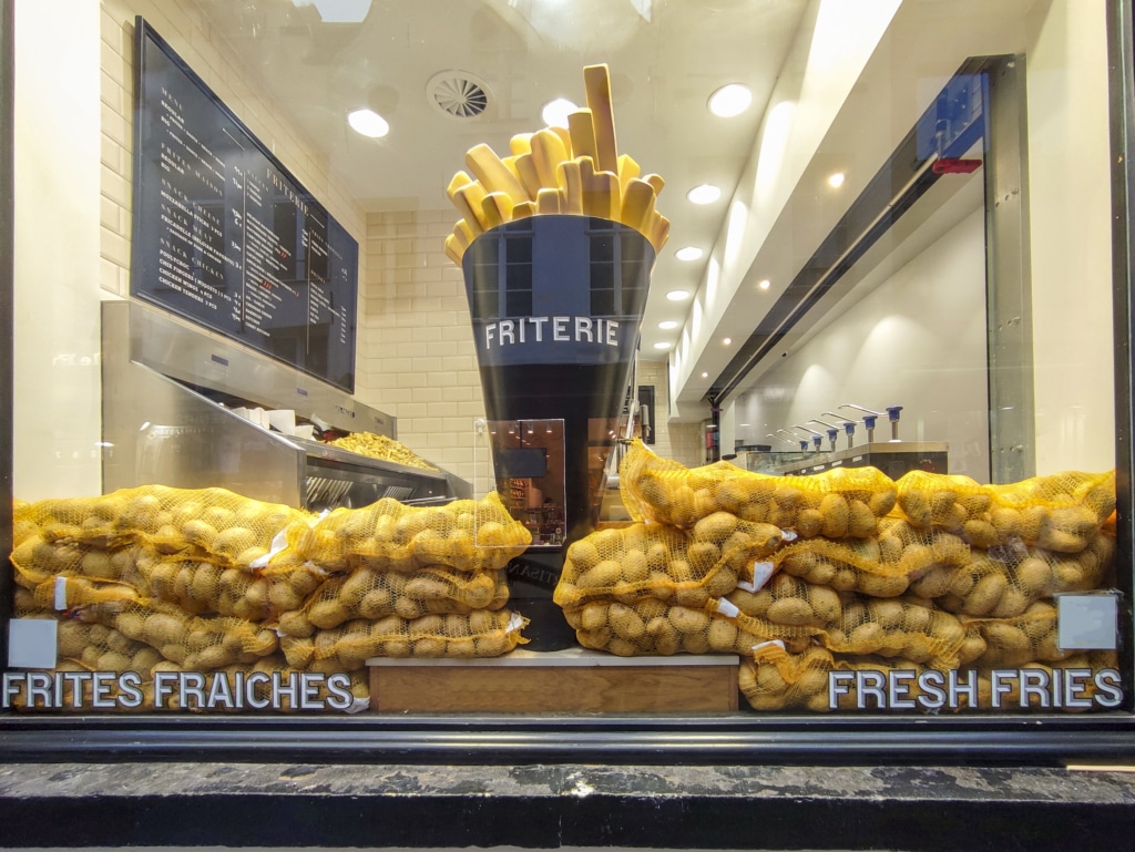La frite belge, une institution