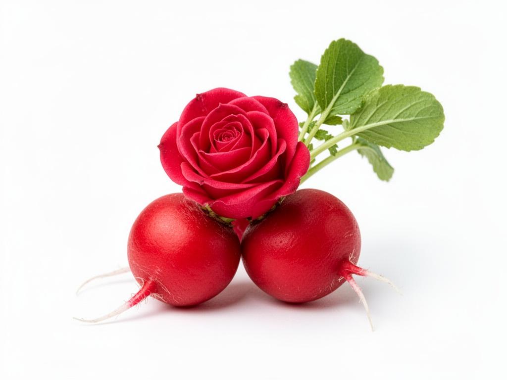 radis roses